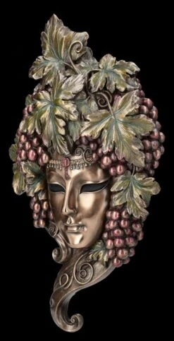 Venezianische Maske Bronziert - Bacchus -Charaktermodell Geschäft 2D Ersatzbilder FS16120 6 1280x1280