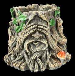 Pflanztopf - Greenman Nichts Böses
