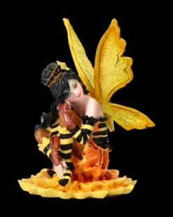 Elfen Figur - Mini Fee Auf Sonnenblume -Charaktermodell Geschäft 2D FA23013 Elfen Figur Mini Fee auf Sonnenblume 5 1280x1280