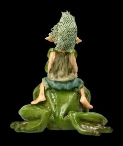 Pixie Kobold Figur Reitet Auf Frosch - Und Hopp....! -Charaktermodell Geschäft 2D FS14137 Ersatzfotos Pixie 814 076 6 1280x1280