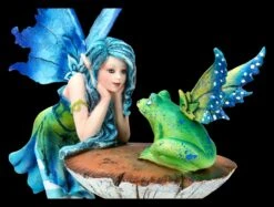 Elfen Figur Mit Frosch - Frog Gossip -Charaktermodell Geschäft 2D FS15000 Elfen Figur mit Frosch Frog Gossip 2 1280x1280