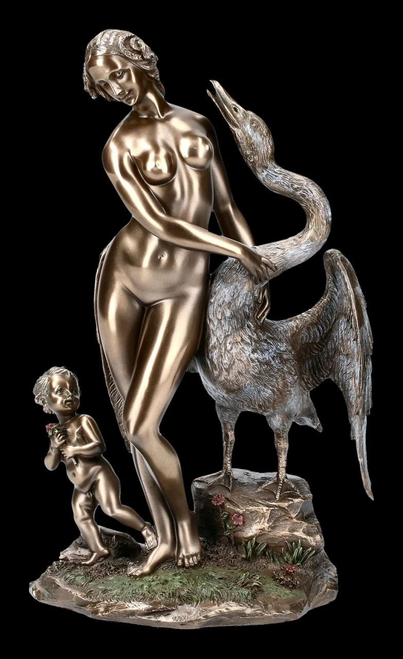 Leda Und Der Schwan Figur - Leonardo Da Vinci 4 Leda Und Der Schwan Figur - Leonardo Da Vinci – Bild 2