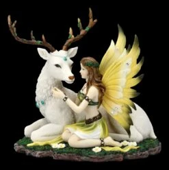 Elfen Figur Mit Hirsch - Adoration -Charaktermodell Geschäft 2D FS18304 Elfen Figur mit Hirsch Adoration 1 1280x1280