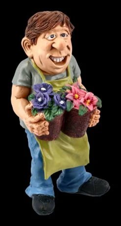 Funny Jobs Figur - Gärtner Mit Blumen -Charaktermodell Geschäft 2D FS20494 Funny Jobs Figur Gaertner mit Blumen 2 1280x1280