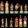 Schachfiguren Set - Ägypter Vs. Römer -Charaktermodell Geschäft 2D FS21135 Schachfiguren Set Aegypter vs Roemer 5 1280x1280