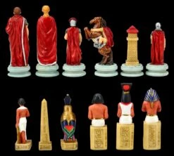 Schachfiguren Set - Ägypter Vs. Römer -Charaktermodell Geschäft 2D FS21135 Schachfiguren Set Aegypter vs Roemer 7 1280x1280