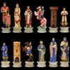 Schachfiguren Set - Kreuzritter Vs. Sarazenen 1 Schachfiguren Set - Kreuzritter Vs. Sarazenen -Charaktermodell Geschäft 2D FS21137 Schachfiguren Set Kreuzritter vs Sarazenen 5 1280x1280