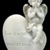 Gartenfigur - Engel Sitzt Auf Herz -Charaktermodell Geschäft 2D FS21748 Gartenfigur Engel sitzt auf Herz 1 1280x1280