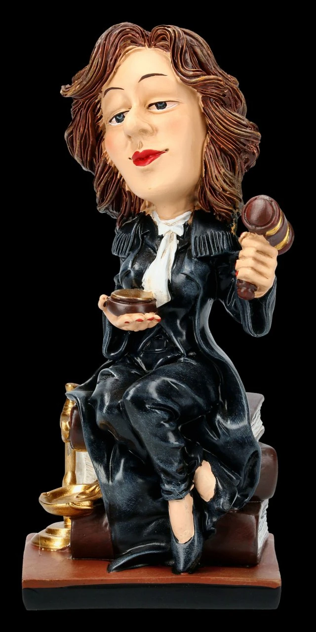 Funny Job Figur - Richterin Mit Hammer 5 Funny Job Figur - Richterin Mit Hammer – Bild 3