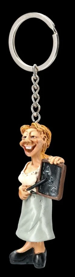 Funny Job Schlüsselanhänger - Lehrerin -Charaktermodell Geschäft 2D FS21940 Funny Job Schluesselanhaenger Lehrerin 2 1280x1280