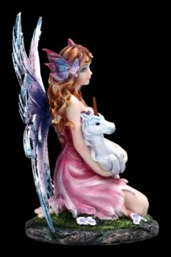 Elfen Figur - Unicora Mit Baby Einhorn -Charaktermodell Geschäft 2D FS22394 Elfen Figur Unicorn mit BabyEinhorn 4a 1280x1280