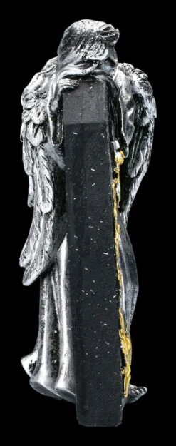 Grabengel Figur Silberfarben - In Stillem Gedenken -Charaktermodell Geschäft 2D FS22623 Grabengel 4 1280x1280