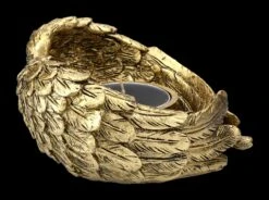 Teelichthalter - Engelsflügel Goldfarben -Charaktermodell Geschäft 2D FS22920 Teelichthalter Engelsflugel goldfarben 4 1280x1280