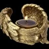 Teelichthalter - Engelsflügel Goldfarben -Charaktermodell Geschäft 2D FS22920 Teelichthalter Engelsflugel goldfarben 8 1280x1280