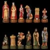 Schachfiguren Set - Camelot Artus-Sage -Charaktermodell Geschäft 2D FS22988 Schachfiguren Set Camelot Artus Sage frontal 1280x1280