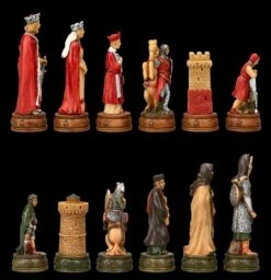 Schachfiguren Set - Camelot Artus-Sage -Charaktermodell Geschäft 2D FS22988 Schachfiguren Set Camelot Artus Sage rechts 1280x1280