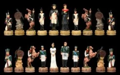 Schachfiguren Set - Napoleon In Rußland -Charaktermodell Geschäft 2D FS22990 Schachfiguren Set Napoleon in Russland total 1280x1280