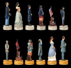 Schachfiguren Set - Amerikanischer Bürgerkrieg -Charaktermodell Geschäft 2D FS22991 Schachfiguren Set Amerikanischer Burgerkrieg 2 rechts 1280x1280