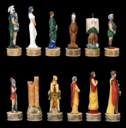 Schachfiguren Set - Kampf Um Troja -Charaktermodell Geschäft 2D FS22998 Schachfiguren Set Kampf um Trojarechts 1280x1280