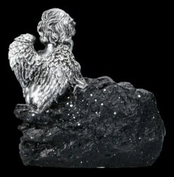 Grabengel Figur Silberfarben - Wir Vermissen Dich -Charaktermodell Geschäft 2D FS23003 Grabengel Figur silberfarben Wir vermissen Dich 4 1280x1280