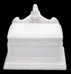 Tier Urne Weiß - Engel Steigt Empor -Charaktermodell Geschäft 2D FS23144 Tier Urne weiss Engel steigt empor 10 1280x1280