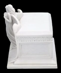 Tier Urne Weiß - Engel Steigt Empor -Charaktermodell Geschäft 2D FS23144 Tier Urne weiss Engel steigt empor 9 1280x1280