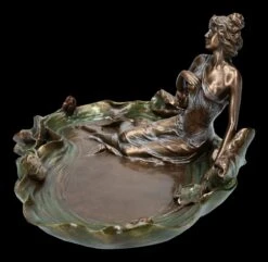 Art Nouveau Schale Mit Nymphe -Charaktermodell Geschäft 2D FS23163 Art Nouveau Schale mit Nymphe 2 1280x1280