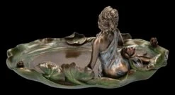 Art Nouveau Schale Mit Nymphe -Charaktermodell Geschäft 2D FS23163 Art Nouveau Schale mit Nymphe 3 1280x1280