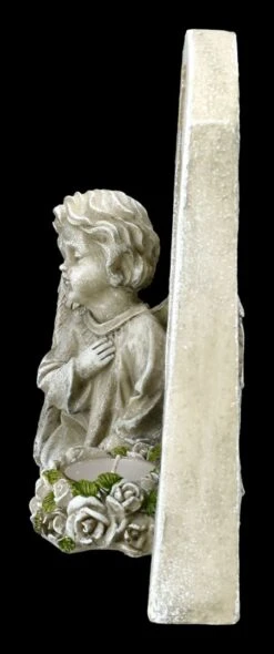 Grabengel Figur Mit Bilderrahmen Und Teelicht -Charaktermodell Geschäft 2D FS23231 Grabengel Figur mit Bilderrahmen und Teelicht 3 1280x1280