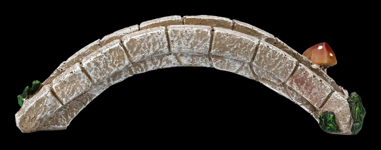 Elfen Gartendeko - Steinbrücke 9 Elfen Gartendeko - Steinbrücke – Bild 7