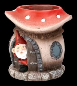 Pflanztopf - Gartenzwerg Im Pilzhaus -Charaktermodell Geschäft 2D FS23294 Pflanztopf Gartenzwerg im Pilzhaus 6 1280x1280