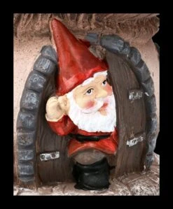 Pflanztopf - Gartenzwerg Im Pilzhaus -Charaktermodell Geschäft 2D FS23294 Pflanztopf Gartenzwerg im Pilzhaus 8 1280x1280