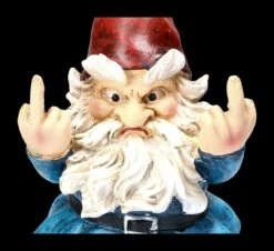 Gartenzwerg Figur Zeigt Mittelfinger -Charaktermodell Geschäft 2D FS23300 Gartenzwerg zeigt Mittelfinger 8 1280x1280