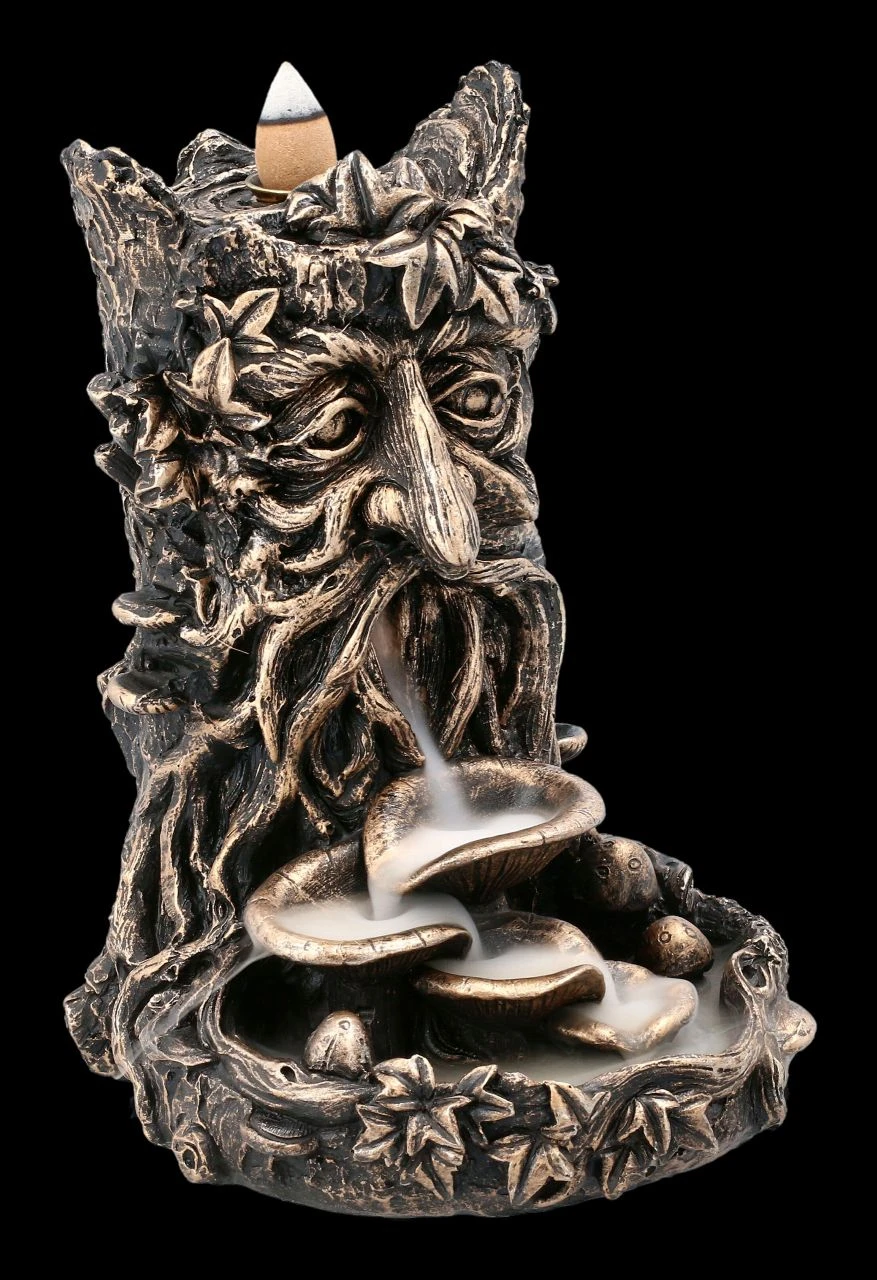 Backflow Räucherhalter - Greenman 5 Backflow Räucherhalter - Greenman – Bild 3