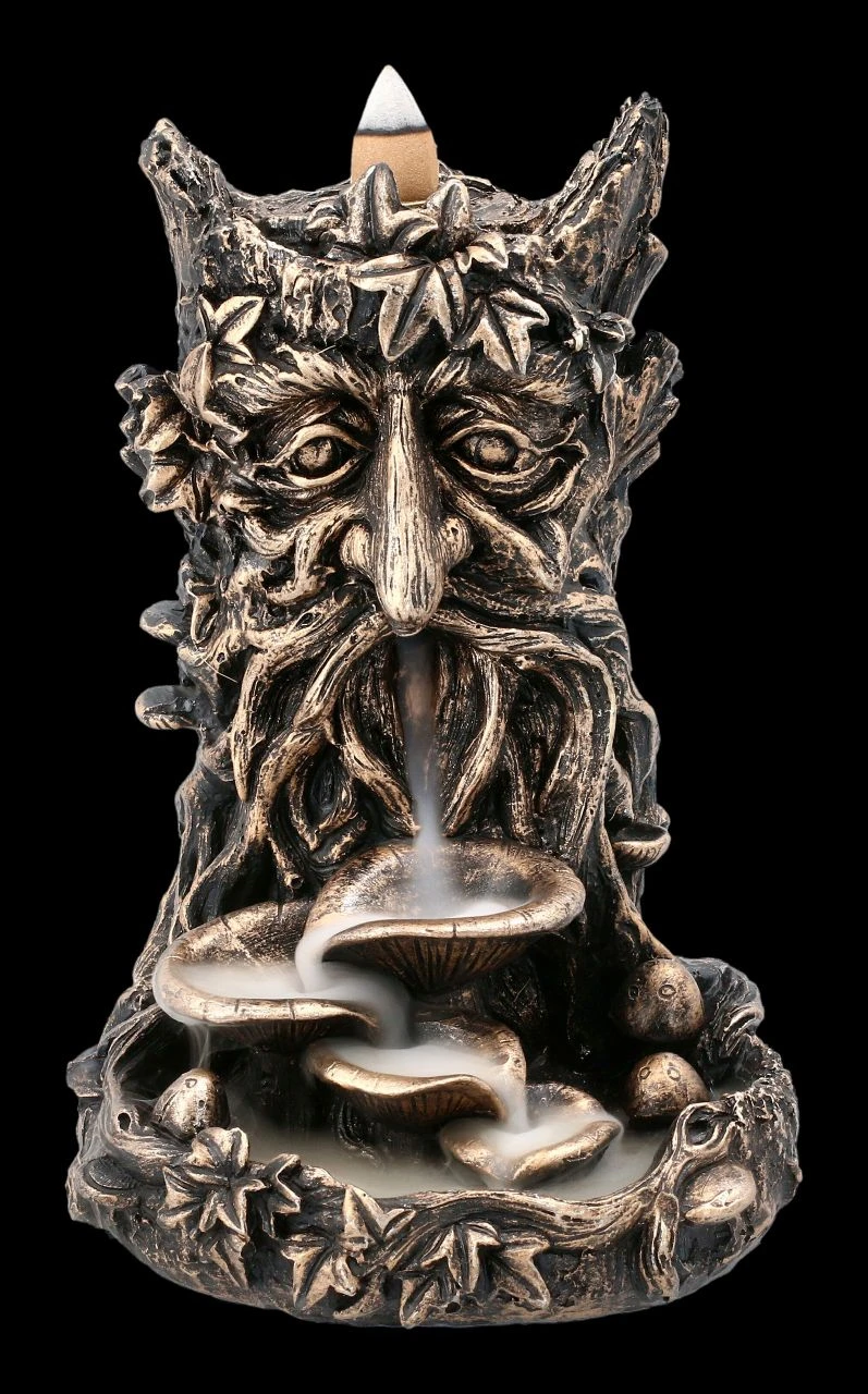 Backflow Räucherhalter - Greenman 4 Backflow Räucherhalter - Greenman – Bild 2