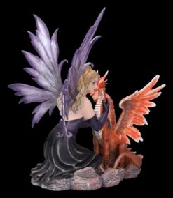 Elfenfigur - Tiara Mit Feuerdrache -Charaktermodell Geschäft 2D FS23475 Elfenfigur Tiara mit Fuerdrache 7 1280x1280