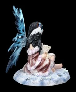 Elfenfigur - Polara Mit Babywolf -Charaktermodell Geschäft 2D FS23519 Elfenfigur Polara mit Babywolf 4 1280x1280