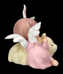 Dekofigur - Schlafendes Engelchen Mit Bär -Charaktermodell Geschäft 2D FS23614 Dekofigur Schlafendes Engelchen mit B r 6 1280x1280