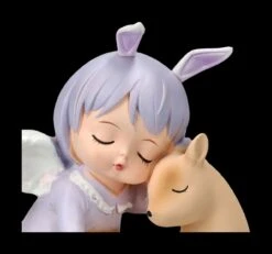 Dekofigur - Schlafendes Engelchen Mit Reh -Charaktermodell Geschäft 2D FS23616 Dekofigur Schlafendes Engelchen mit Reh 10 1280x1280