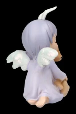 Dekofigur - Schlafendes Engelchen Mit Reh -Charaktermodell Geschäft 2D FS23616 Dekofigur Schlafendes Engelchen mit Reh 6 1280x1280