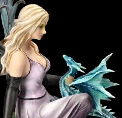 Elfenfigur Lila Auf Weltenbaum Mit Drache -Charaktermodell Geschäft 2D FS23637 Elfenfigur Fr hlingsfee Elvie mit Drache 8 1280x1280