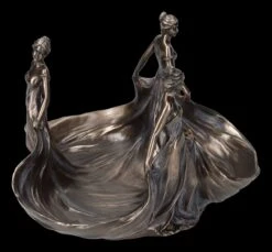 Jugendstil Schale - Drei Jungfrauen Mit Zöpfen -Charaktermodell Geschäft 2D FS23670 Jugendstil Schale Drei Jungfrauen mit Z pfen 8 1280x1280