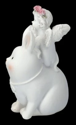 Engel Figur - Putte Auf Hase -Charaktermodell Geschäft 2D FS23685 Engel Figur Putte auf Hase 2 1280x1280