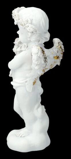 Engel Figur - Putte Mit Rosenstrauß -Charaktermodell Geschäft 2D FS23691 Engel Figur Putte mit Blumenstrauss 7 1280x1280