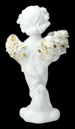 Engel Figur - Putte Mit Rosenstrauß -Charaktermodell Geschäft 2D FS23691 Engel Figur Putte mit Blumenstrauss 8 1280x1280