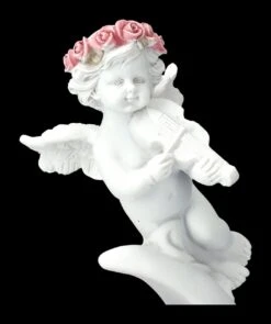 Engel Figur - Putten Musizieren Auf Mond -Charaktermodell Geschäft 2D FS23692 Engel Figur Putten musizieren auf Mond 8 1280x1280