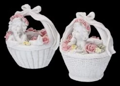 Engel Figuren 2er Set - Putten In Blumenkorb -Charaktermodell Geschäft 2D FS23697 Engel Figuren Putten in Blumenkorb 2er Set 11 1280x1280