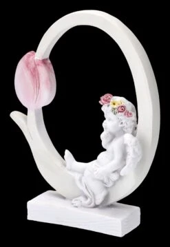 Engel Figur - Putte Mit Tulpe 14 Engel Figur - Putte Mit Tulpe -Charaktermodell Geschäft 2D FS23699 Engel Figur Putte mit Tulpe 8 1280x1280