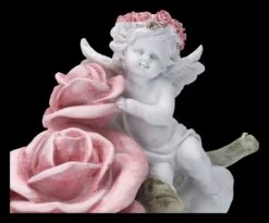 Engel Figur - Putte Mit Großer Rose -Charaktermodell Geschäft 2D FS23700 Engel Figur Pute mit grosser Rose 8 1280x1280