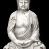 Garten Figur - Weißer Buddha -Charaktermodell Geschäft 2D FS23702 Garten Figur Weisser Buddha 1 1280x1280